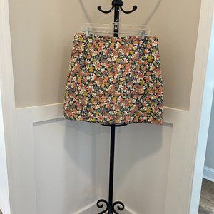 Ann Taylor Loft Floral Skirt - Size 14